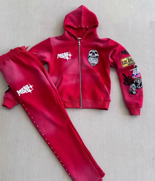 Custom Embroidered Sweat Suits