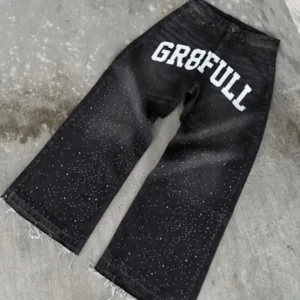 Custom Distressed Denim Jeans