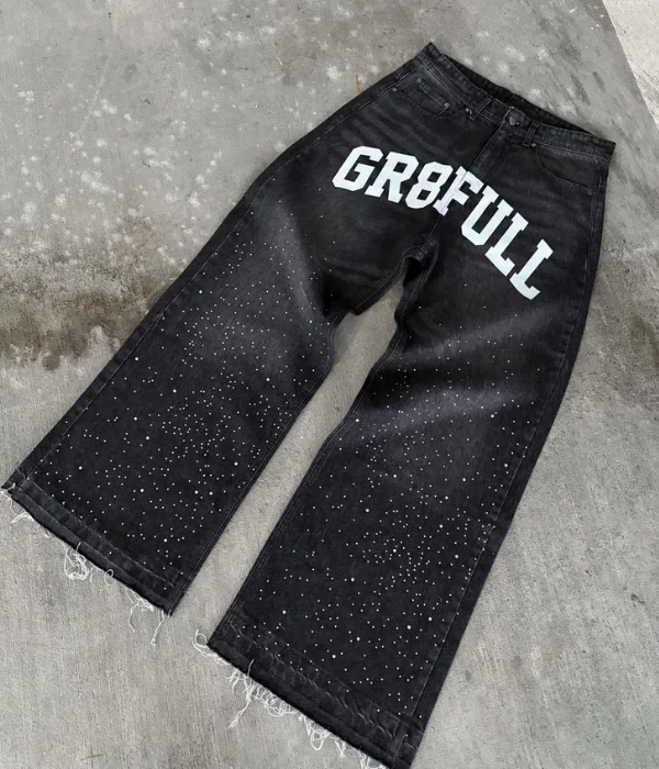 Custom Distressed Denim Jeans